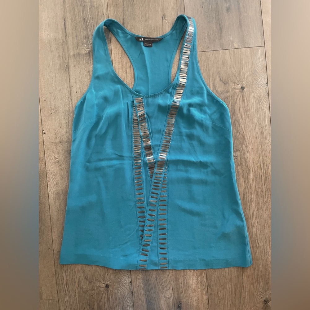 Armani Exchange silky tank top - size S